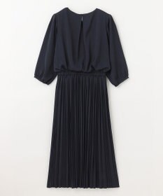 ANY 【洗える・ウエストゴム】セレモニープリーツワンピース