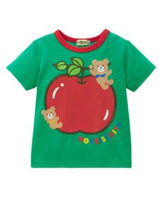 MIKI HOUSE HOT BISCUITS 【80-120cm】 フルーツモチーフ 半袖Tシャツ