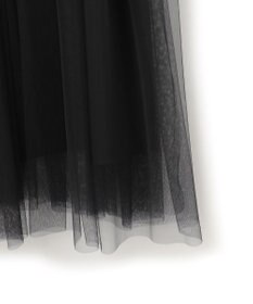 BEIGE， 【洗える・GISELe 4月号掲載】KALMIA / ノースリーブチュールドレス