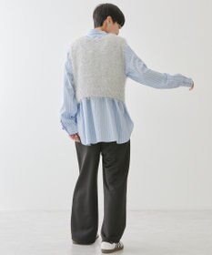 AMERICAN HOLIC サラックールバックタックシャツ