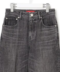 23区 【滝沢眞規子さん着用/RED CARD TOKYO×23区】 センタープレス デニム ワイド パンツ