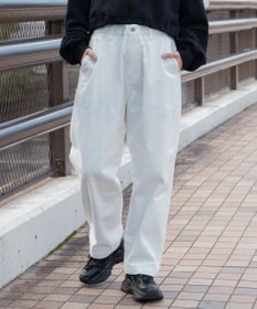 WEGO 【ユニセックス着用ITEM/手洗い可】バギーパンツ