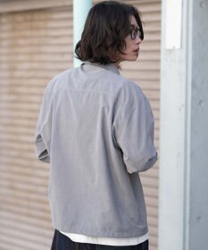 WEGO 【ユニセックス着用ITEM】フェイクスウェードシャツジャケット