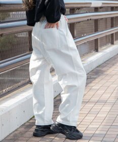 WEGO 【ユニセックス着用ITEM/手洗い可】バギーパンツ