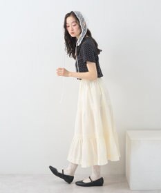 earth music&ecology ドットプリントＴシャツ