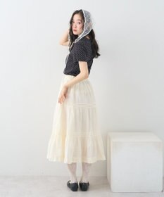 earth music&ecology ドットプリントＴシャツ