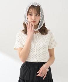 earth music&ecology ドットプリントＴシャツ