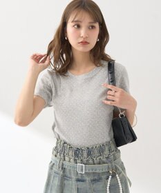 earth music&ecology ドットプリントＴシャツ