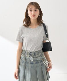 earth music&ecology ドットプリントＴシャツ