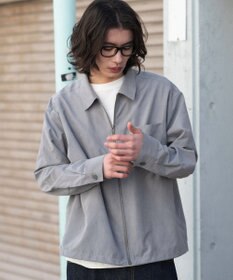 WEGO 【ユニセックス着用ITEM】フェイクスウェードシャツジャケット