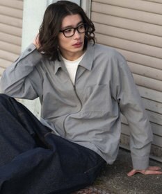 WEGO 【ユニセックス着用ITEM】フェイクスウェードシャツジャケット