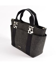 LA BAGAGERIE フェルト×カウヘアートート