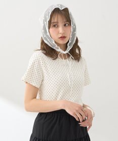 earth music&ecology ドットプリントＴシャツ