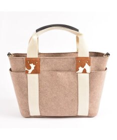 LA BAGAGERIE フェルト×カウヘアートート