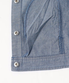 組曲 KIDS 【150-160㎝】 フラワーボタンデニムジャケット