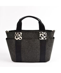 LA BAGAGERIE フェルト×カウヘアートート