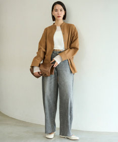 UNFILO ライトフランネル オーバーシャツ