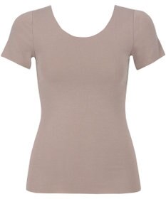 Wing あったかインナー 綿100％(肌側) アウターにひびきにくい ムレにくい 【綿の贅沢 ここちフラット】 3分袖 半袖 秋 冬 EL4373 ウイング／ワコール