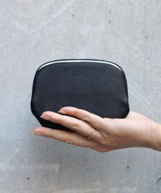 FOLNA RD ソフトレザーショート 天溝がま口 財布