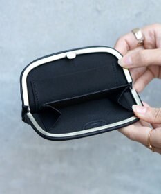 FOLNA RD ソフトレザーショート 天溝がま口 財布