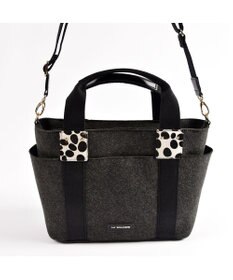 LA BAGAGERIE フェルト×カウヘアートート