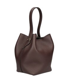 INTER-CHAUSSURES 【LORISTELLA】シュリンクレザーバケットバッグ