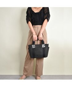 LA BAGAGERIE フェルト×カウヘアートート