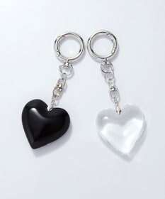 Phoebe ビッグハートバッグチャーム　ブラック