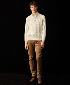 JOSEPH ABBOUD 【カシミヤ混/洗える】カシミヤブレンド ハイネック プルオーバー ニット
