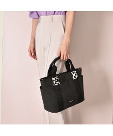 LA BAGAGERIE フェルト×カウヘアートート