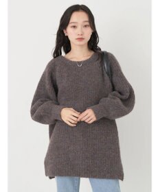 earth music&ecology ふわふわメランジチュニック