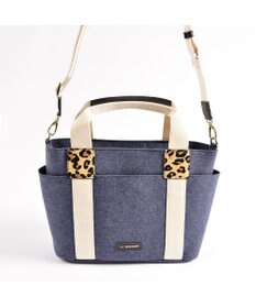 LA BAGAGERIE フェルト×カウヘアートート