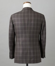 GOTAIRIKU 【CANONICO/カノニコ】 リベンジ 150's 通年スーツ（ブラウン×チェック）