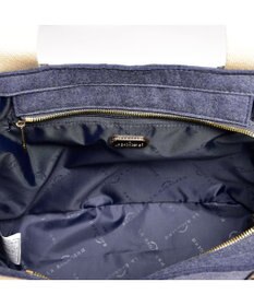 LA BAGAGERIE フェルト×カウヘアートート