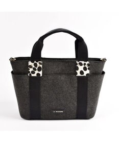 LA BAGAGERIE フェルト×カウヘアートート