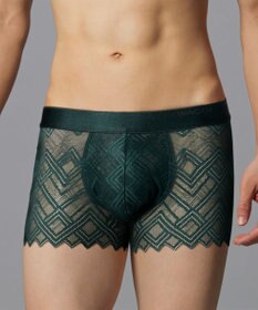 WACOAL MEN WACOAL MEN ボクサーパンツ 【レースボクサー】 フロント快適グラマラス 通気性(本体) 前閉じ 下着 メンズ WT3828 /ワコールメン