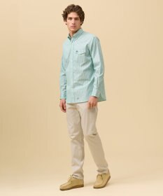 J.PRESS MEN ブロードマルチストライプ シャツ / B.D.