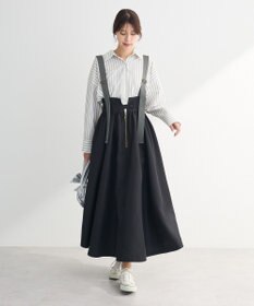 Green Parks ・ＤＯＵＢＬＥ　ＦＬＡＧＳ　サスペンダーミリタリースカ