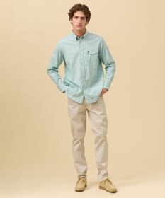 J.PRESS MEN ブロードマルチストライプ シャツ / B.D.