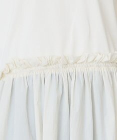 AMERICAN HOLIC 汗染み防止・異素材ペプラムプルオーバー