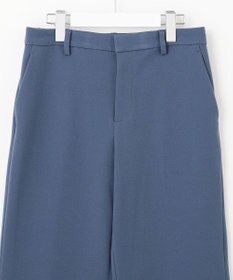 自由区 【裏起毛/撥水加工】TRギャバ ストレートパンツ