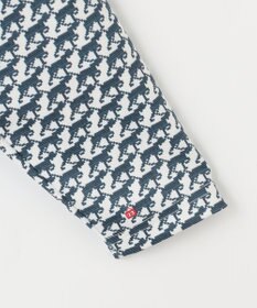 23区GOLF 【MEN】【吸水速乾/UVカット】ハウンドトゥース柄シャツ