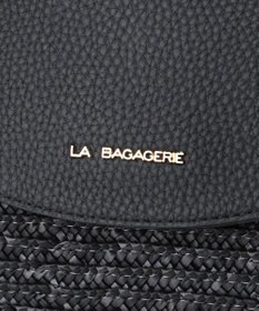 LA BAGAGERIE フラップかごトートバッグ