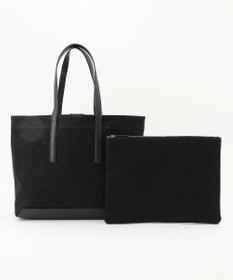 ICB ポーチ付き キャンバストート バッグ