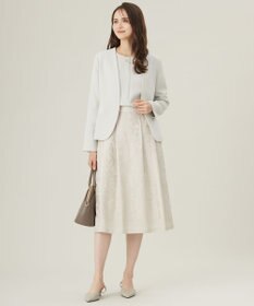 自由区 S 【セットアップ対応】トリアセダブルクロスノーカラー ジャケット