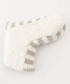 23区GOLF 【雑貨】ファー×ボーダー パターカバー