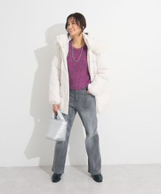 Green Parks ・ＥＬＥＮＣＡＲＥ　ＤＵＥ　ミックスシャギーニット