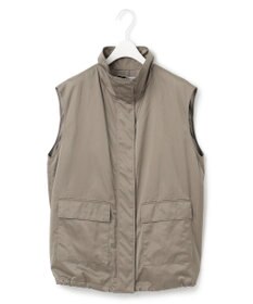 ICB 【洗える】グランウォームソフトサテン ミリタリーベスト