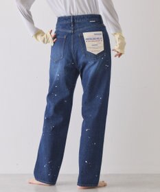 AMERICAN HOLIC ルーズストレートペイントデニム