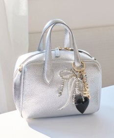 Phoebe ビッグハートバッグチャーム　ブラック